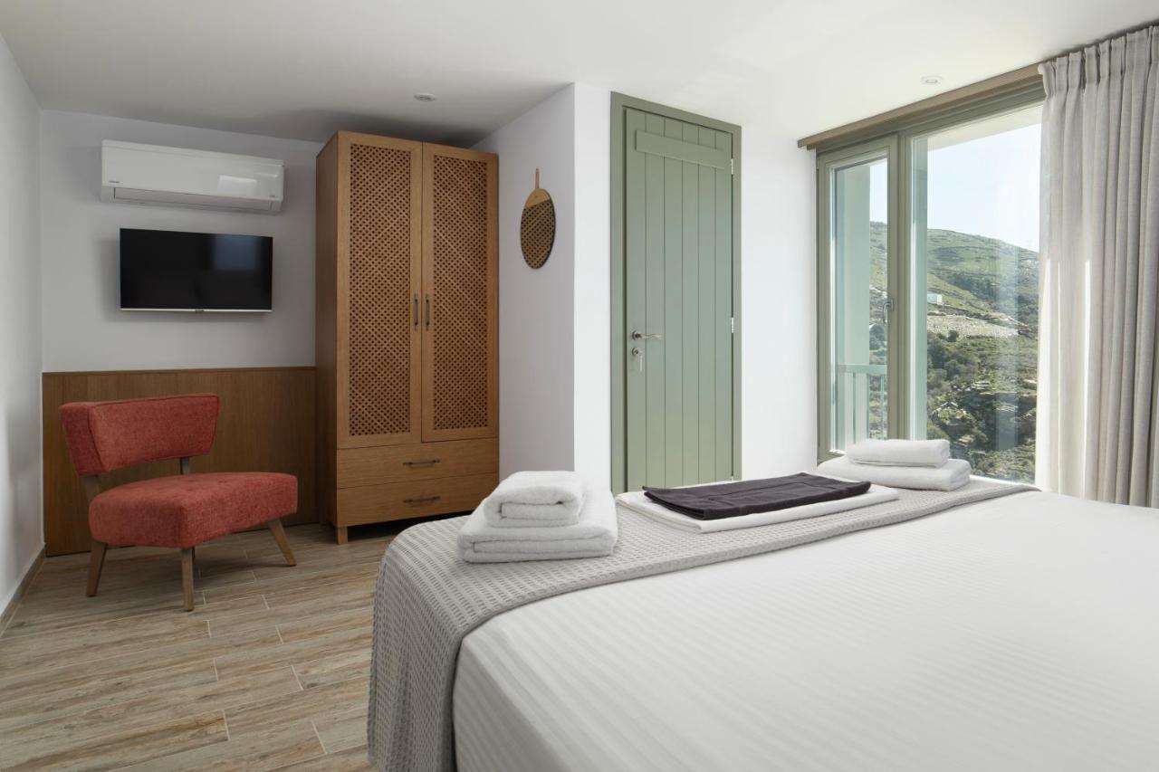 Acron Andros - Luxury Villa With Private Pool Korthio Екстериор снимка